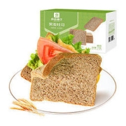 88VIP：BESTORE 良品铺子 黑麦全麦吐司面包 1kg