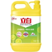 京喜app：立白  柠檬洗洁精1kg/瓶 （清新柠檬）
