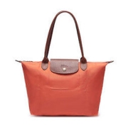 LONGCHAMP 珑骧 Le Pliage系列 ORIGINAL 女士单肩包 L2605089B44 橙色 中号