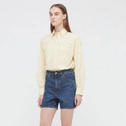 UNIQLO 优衣库 437056 女士牛仔短裤