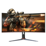 618预售：15日20点：AOC 冠捷 CU34G2X 34英寸VA显示器（3440*1440、144Hz、119%sRGB、1500R）