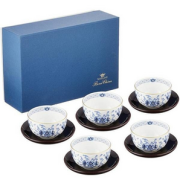 日本产，Narumi 鸣海 Milano系列 日式骨瓷茶杯套装9682-23029