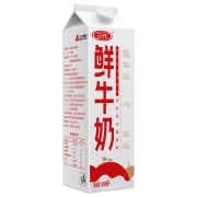 限地区、京东极速版：SANYUAN 三元 巴氏杀菌乳 全脂鲜牛奶980ml*6件