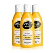 Selsun 黄色Gold蓬松发丝硫化硒洗发膏 200ml*3件
