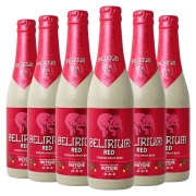88VIP：DELIRIUM 粉象 给劲樱桃啤酒 330ml*6瓶 *2件