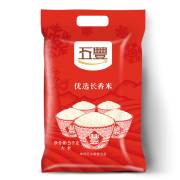 华润 五丰 东北大米 优选长粒香米5kg