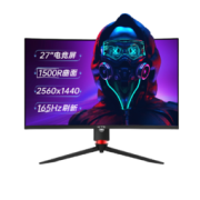 KTC 27S12 27英寸曲面显示器（2560×1440、165Hz、1ms、1500R）