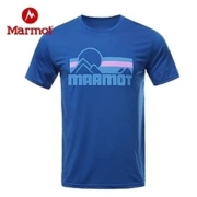 Marmot/土拨鼠户外运动夏季男士舒适吸汗棉感速干短袖T恤89元 包邮（需用券）