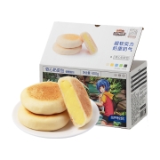 88vip：三只松鼠 软心奶皮包面包400g
