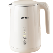 苏泊尔（SUPOR）1.5L容量烧水壶 数字显温 触控操作 5段调温电热水壶保温电水壶 养生  SW-15T70A