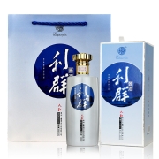 PLUS会员：利群 人和 53度 酱香型白酒 500ml*6瓶 整箱装+3礼袋
