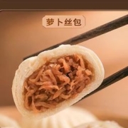 三和四美 鲜肉/香菇/萝卜丝扬州包子 320g*6袋
