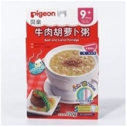 Pigeon 贝亲 婴儿牛肉胡萝卜辅食粥 120g