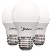 Midea 美的 LED灯泡 球泡 6W E27大螺口 5700K 日光色 五只装