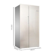 BOSCH 博世 KXN50S68TI 风冷对开门冰箱 500L 曲奇色