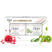 Dove 多芬 磨砂膏乳霜组合 （石榴籽50g+奇异果50g）