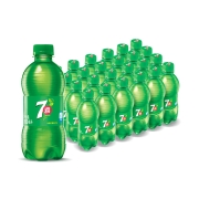 七喜7up 柠檬味 汽水碳酸饮料 300ml*24瓶*2箱
