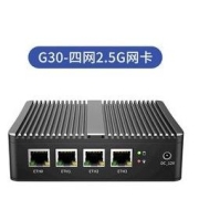 倍控 J4125 G30 软路由 2.5G千兆 准系统无内存