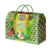 京东极速版：御厨坊 粽子礼盒800g 6粽子6味2鸭蛋