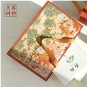 博物文创 古风名画吉祥纹礼品包装袋 22x16x9cm
