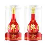 LANGJIU 郎酒 红花郎十五酱香型白酒 500ml*2瓶 双瓶装