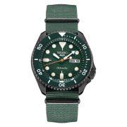 PLUS会员：SEIKO 精工 5系列 男士自动上链腕表 SRPD77K1