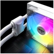 aigo 爱国者 银河 T240 240mm 一体式水冷散热器 RGB 白色