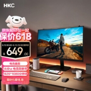 13日0点：HKC 惠科 GF40 23.6英寸 VA 曲面显示器（1920×1080、144Hz、4ms）