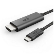 uni 友壹 Type-C转HDMI转接线 0.9米