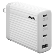 ZENDURE 征拓 SuperPort S4 氮化镓充电器 三Type-C/USB-A 100W 白色