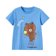 LINE FRIENDS 儿童短袖t恤