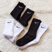 NIKE耐克夏季纯棉防臭运动袜子