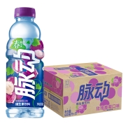 88VIP：Mizone 脉动 春日限定玫瑰葡萄口味 600ML*15瓶 *2件