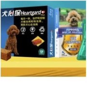 FRONTLINE 福来恩 通用型狗狗内驱驱虫药1g+外驱1支 24斤内