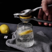 京喜app:GINIX 鲸意 不锈钢手动柠檬榨汁器 20.5*6.5cm
