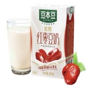 京东极速版：豆本豆 唯甄豆奶250ml*6
