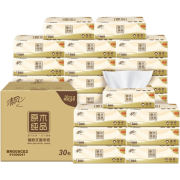 再降价、京东极速版：Breeze 清风 原木经典系列 抽纸 3层*100抽*30包