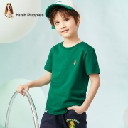 PLUS会员、限尺码：Hush Puppies 暇步士 儿童T恤