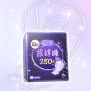 88VIP！kotex 高洁丝 夜用放肆睡卫生巾 28cm*16片