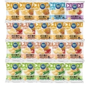 京东极速版:可比克 纯切薯片 混合口味12g*20包