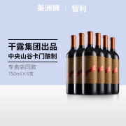 智利原瓶进口 COUGAR 美洲狮 柯诺苏酒庄 中央山谷干红葡萄酒 750ml*6瓶