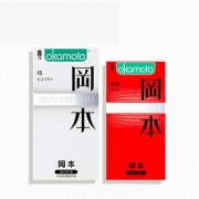 冈本大牌！日本原装进口超薄避孕套共14只
