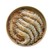 GUOLIAN 国联 GUO LIAN国联水产 国产斑节虾(黑虎虾) 无冰净重 300g 大号 盒装 肉鲜如活虾 海鲜水产 冰冻