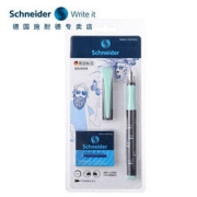 Schneider 施耐德 EASY 钢笔 F尖 隐形人 浅绿色 内附原装墨囊一盒