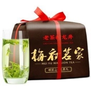 梅府茗家 雨前二级老树春茶龙井绿茶罐装250g