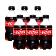 可口可乐 碳酸饮料 小瓶装 300ml*6瓶
