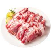 龙大肉食 蓬莱生态黑猪肉生鲜  黑猪软骨800g*3件
