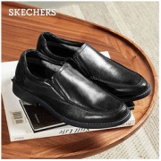 7日0点：SKECHERS 斯凯奇 男士商务休闲鞋 66404-20FW