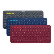logitech 罗技 K380 79键 蓝牙无线薄膜键盘 深灰色