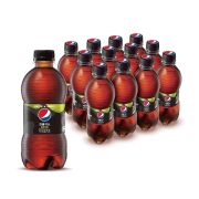 京东极速版、PLUS会员：pepsi 百事 可乐 青柠味 小胶瓶 300ml*12瓶